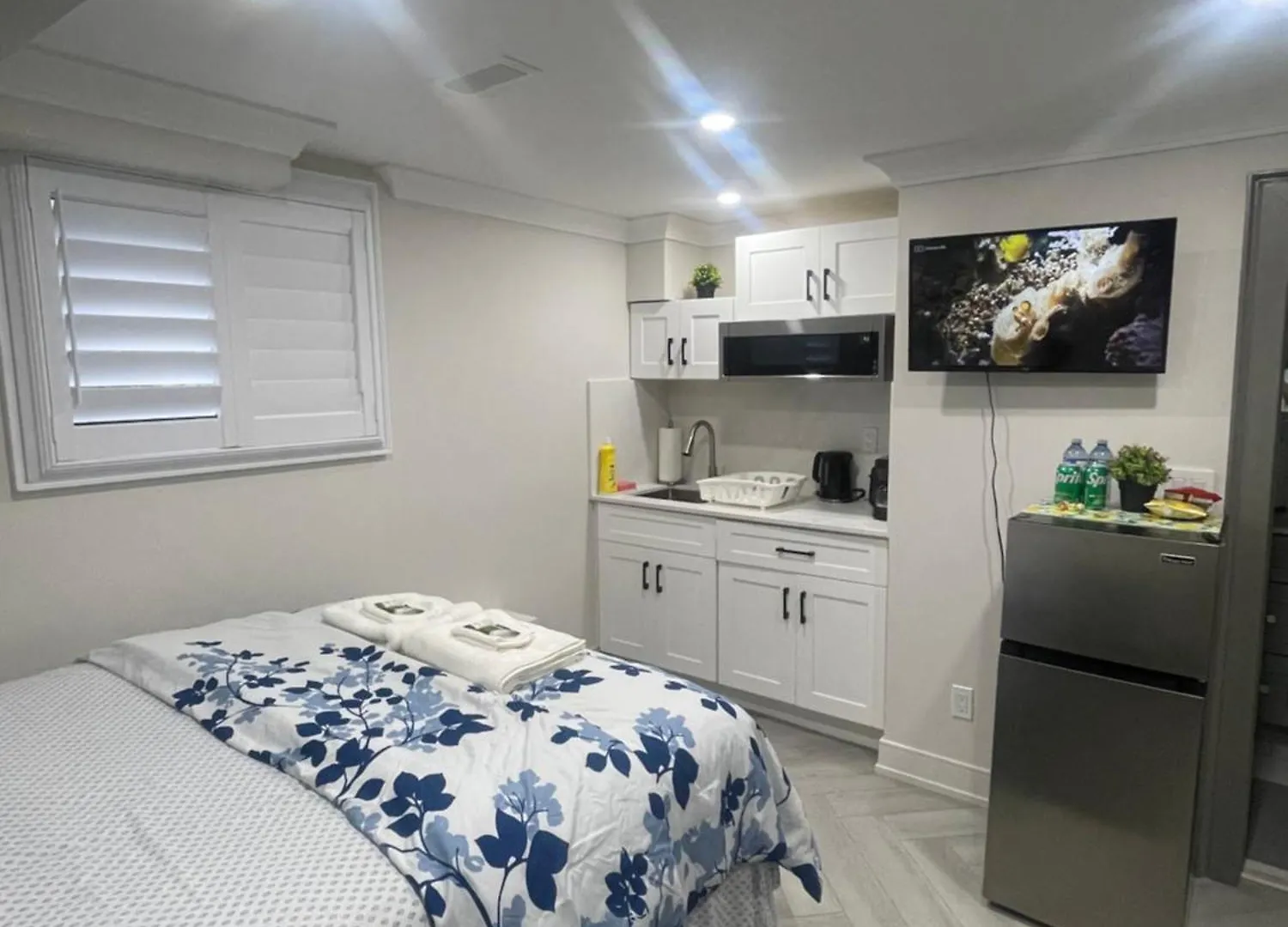 Luxury Basement-Private Bdr & Bathroom With Free Parking In Toronto